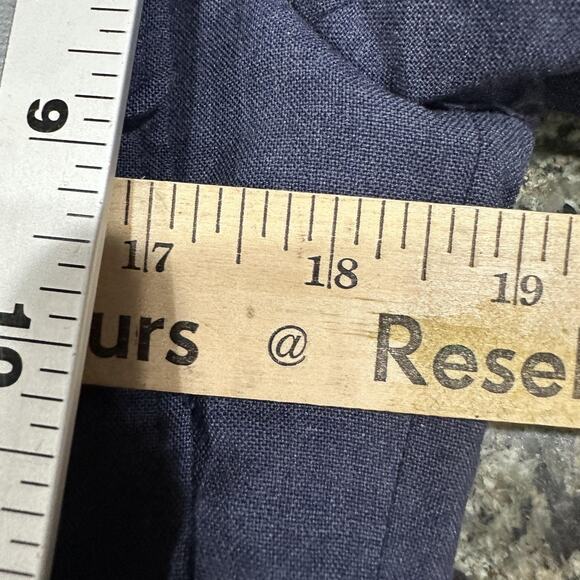 Vintage Military Jacket Mens 39L Button Front Four Pocket Epaulets 90s FLAW - Picture 5 of 8